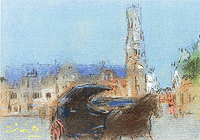 mimagenSquare and the steeple/Brugge